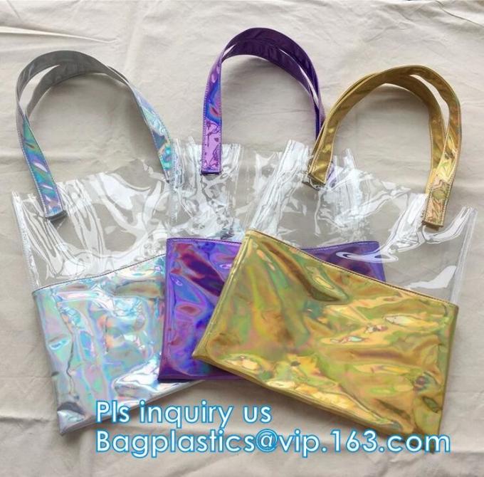 Multi-pockets School Backpack Outdoor Backpack, Multi-pockets School Backpack, PVC transparent backpack for beach, pack