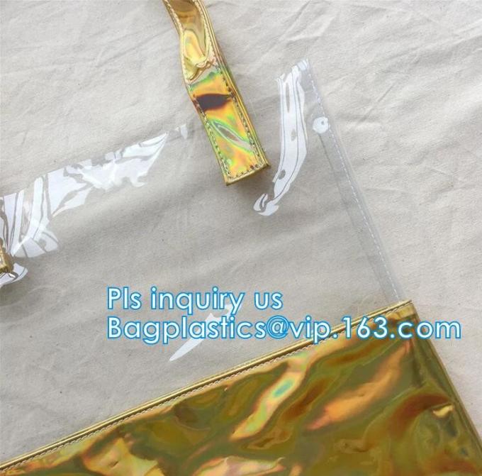 Multi-pockets School Backpack Outdoor Backpack, Multi-pockets School Backpack, PVC transparent backpack for beach, pack