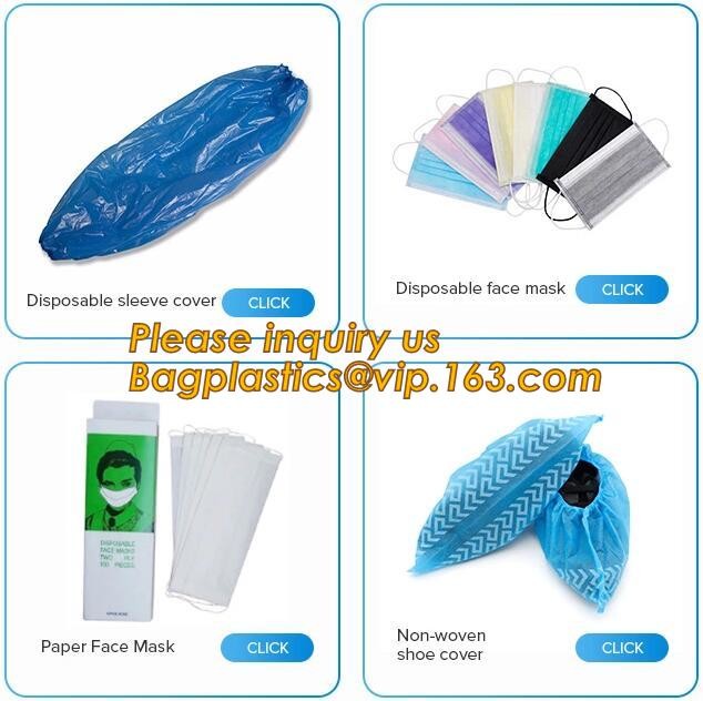 Medical grade protect dust face mask disposable 3 ply paper mask,non-woven face mask in general medical Individual Packi
