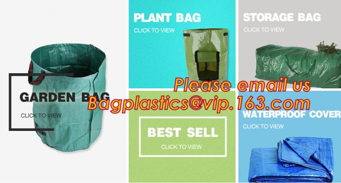Garbage Pop Up Garden Leaf Collector Bag Gardening Waste Sack