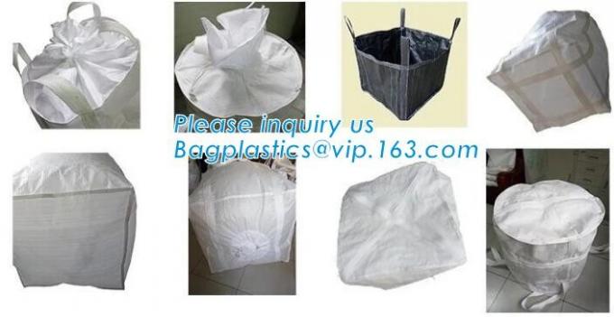 1 Ton 2 Ton PP Woven Big Bags Shipping Jumbo Bulk Bag 2 Loops Pp Woven Big Bag