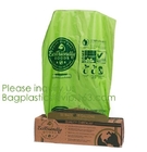 Plastic Biodegradable Rubbish Bags , Biodegradable Plastic Shopping Bags
