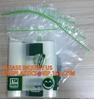Food Vegetable Storage Bag Airtight Zip Lock Bags, Reusable Transparent Custom Printed Corn Starch Packing Zip Lock Bag