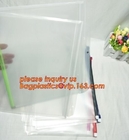 Office School Supply A4/5/6 Plastic PVC Document Bags With Zipper File Folder Stationery Pen Bag For Office School Suppl