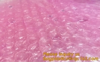 Pink Shiny Black Cosmetic Zipper Bubble Bag Slider Padded Pouch,Customized Slider Bubble Bag, OEM Factory Price With Cus
