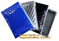 Slider Padded Bags/Colorful Ziplockk Bubble Bags,Zipper Bubble Bag Postage Packaging Anti-static Packaging Heat Insulatio