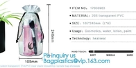 Drawstring Bags Backpack PVC Drawstring Bag, Promotional Clear PVC Plastic Drawstring Bag, pvc drawstring backpack bag