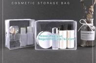 travel PVC makeup set bag promotional bags, Cosmetics Box Plain Travel Makeup Bags Organizer Bag Pink Toiletry Bag With
