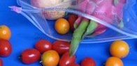 Plastic Slider Bags with Zip lockkk Zipper bags, grape packaging bags slider zipper fruit bag, Fruit Fresh Keeping Reusable
