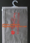 Custom Printed Laundry Bags Garment Packing Printed With Snap Button Closure