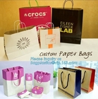 ECO Friendly Bread Paper Bag/Snack Food Packaging/Brown Kraft Paper Bags,Print Logo Cloth Foods Bread Packaging Brown Kr