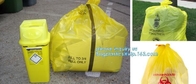 Medical Specimen Bag with Zip lockkk pounch, biohazard infectious waste bag/bio hazard medical waste bin liner, bagplastics