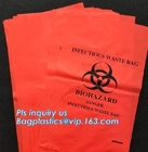 Yellow infectious medical waste disposal plastic bag Biohazard garbage bags, Yellow Waste Bag Disposable Bags For Medica