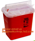 Plastic Disposable Medical Sharps Containers, Kenya safety box for needle/medical waste sharp container, Medical Plastic