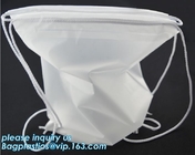 Washable Biodegradable Laundry Bags Drawstring Household Cleaning