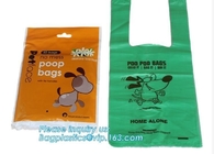 Eco friendly pet dog waste poop shit bag, Pet supply biodegradable one-time dog waste bag, bags holder for pet dog poop
