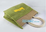 Reusable Grocery Jute Burlap Tote Shopping Bag For Wholesale Custom Printed Hessian Tote Bags,hemp jute cotton shopping