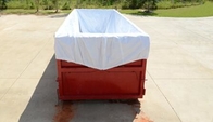 Roll-Off drawstring Containers liner Drawstring Dumpster Container Liners, Drawstring Open Top Dumpster Container Liners