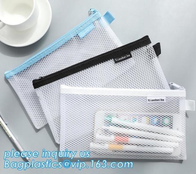 Office stationery waterproof document slider pvc packing bag,Custom