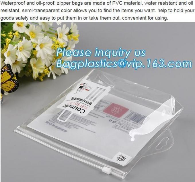 waterproof water resistant pvc file folder bill bag note bag document