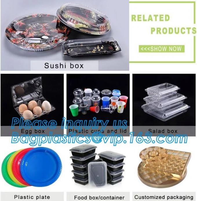 stackable airtight food tray 5 compartments,Professional design plastic