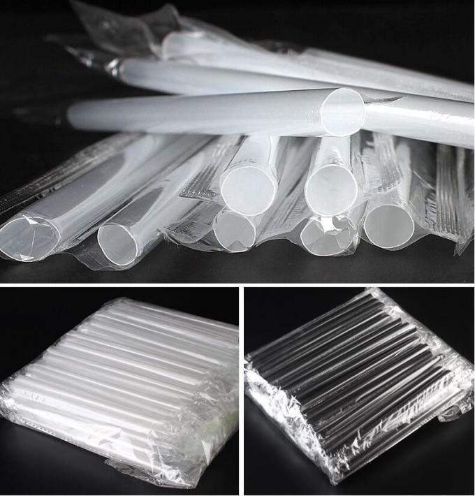 Custom PLA drinking straws Recycled Biodegradable drinking straws