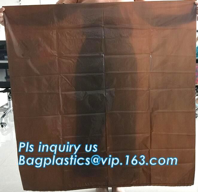 31"X43"(33 Gallon) plastic blue soiled linens liner bags, 4045 Gallon