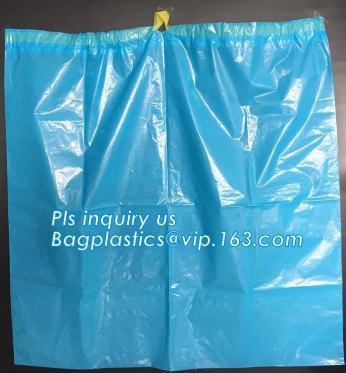 31"X43"(33 Gallon) plastic blue soiled linens liner bags, 4045 Gallon