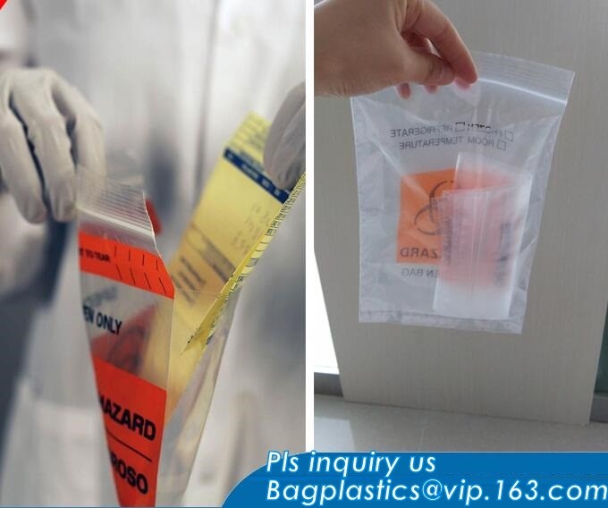 Disposable Autoclavable Polypropylene Bags Medical Packing Zip lockkk