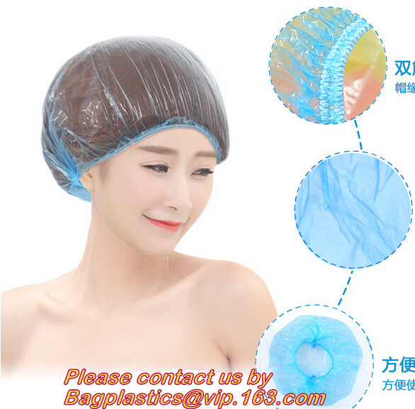LDPE/HDPE customized plastic PE hotel disposable shower cap,eco