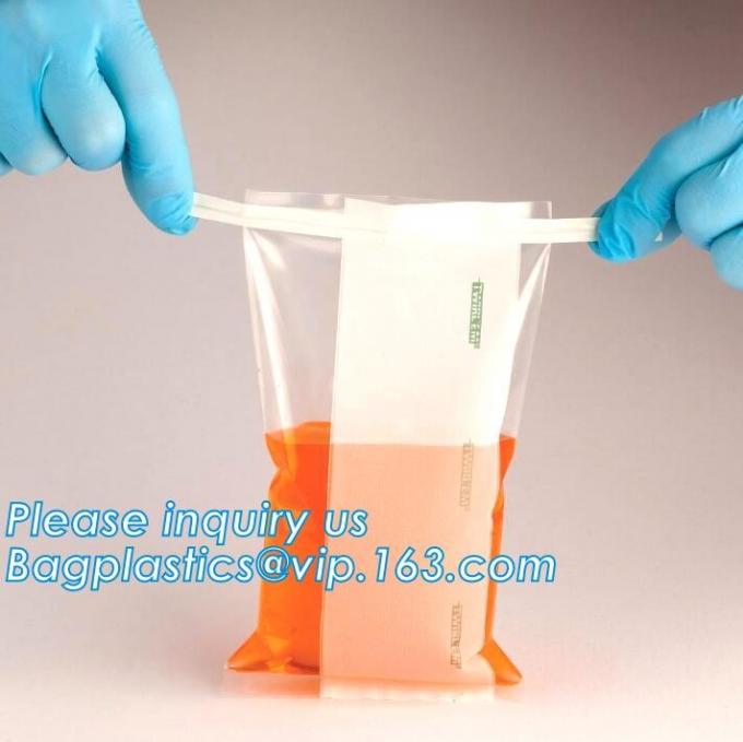 sterile Zip lockkk bags sterile bags manufacturer pab mixing container