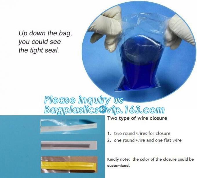 sterile Zip lockkk bags sterile bags manufacturer pab mixing container