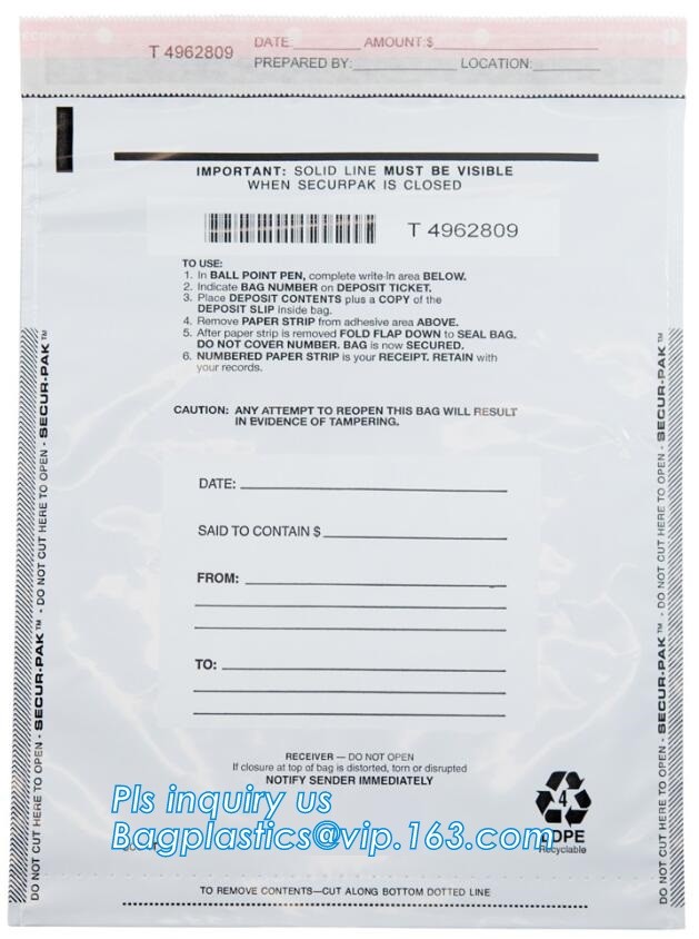 Confidential Document Bags Antistatic Security Bags Evidence & Chain of