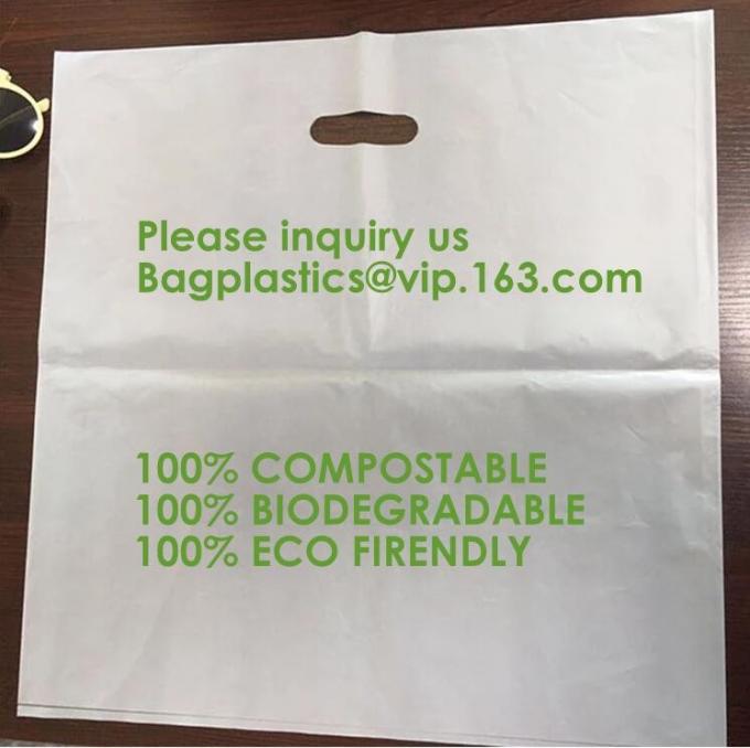 Cornstarch made biodegradable compostable shipping plastic mailing bag