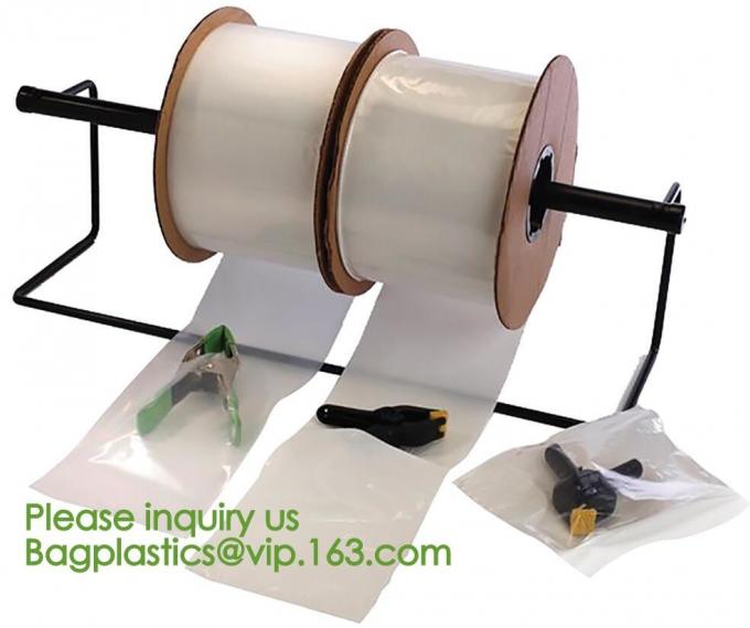 Preopened auto Plastic Bag on Roll Custom Poly Print Packaging Auto
