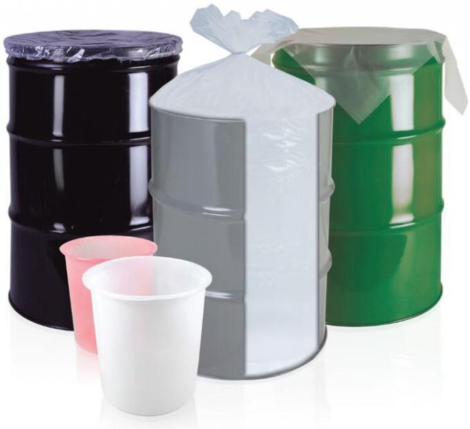 Durable Round Bottom Plastic Drum Barrel Liners Bags, plastic PE round