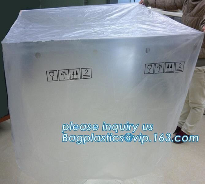 top covers clear plastic window covers printed pallet covers, Jumbo PE