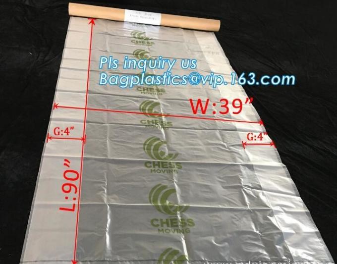 customized PE pallet cover bag, Waterproof pallet covers/ Poly Bags