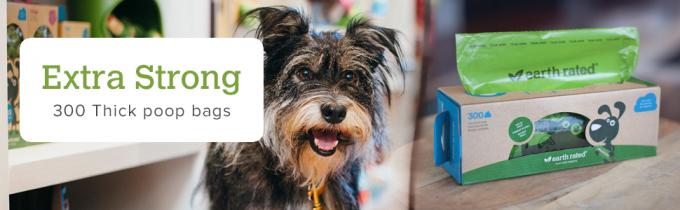 Earth-Friendly Biodegradable Dog Waste Poop Bags Guaranteed Leak-Proof, Great For Backyard Pickups 0