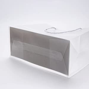 Recyclable Reusable Recycled Biodegradable Grocery Shopping Carry Bags Thick PP Hard Plastic Shopping Bags Jewelry Pack 2