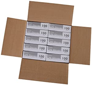 Poly Gloves, Embossed, Premium Cast Polyethylene (CPE), Powder Free, Medium, Clear Food Prep Glove, Safety protection 2