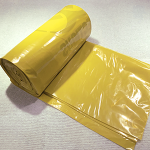 Biodegradable Dtrawstring Biohazard Bags Medical Drawtape, Biological Hazardous Waste Disposal,Yellow red green blue 3