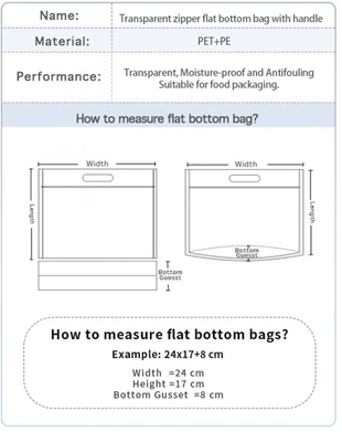 Biodegradable Roasted Chicken Rotisserie Bag Zipper Bags For Take Away Food Package, Microwave Safe Deep Frozen Plastic Packaging Bags For Fried Chicken Packaging