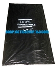 100% Biodegradable Food Waste Bags Compostable Grocery Shopping for Take Out