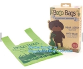 Shopping Biodegradable Compost Bags Food Packaging Supermarkt Disposable