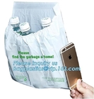 Edible 100% fully compostable biodegradable plastic Ziplockk bag made of organic corn starch