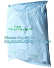 Edible 100% fully compostable biodegradable plastic Ziplockk bag made of organic corn starch
