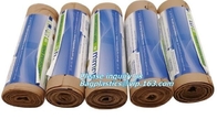 drawstring 100% eco friendly direct manufacturing factory compostable garbage bags on roll, Sealing &amp; Handle and Customi