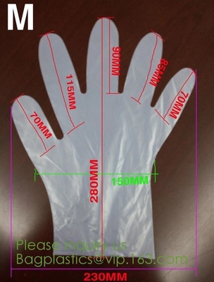 OEM cheap biodegradable kitchen disposable gloves with EN13432 BPI OK compost home ASTM D6400,eco friendly products