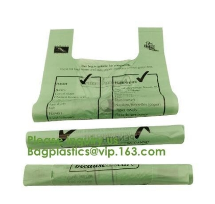 Garbage Biodegradable Compost Bags Compost Film Disposable Bio